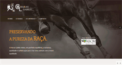 Desktop Screenshot of harasgabilu.com.br